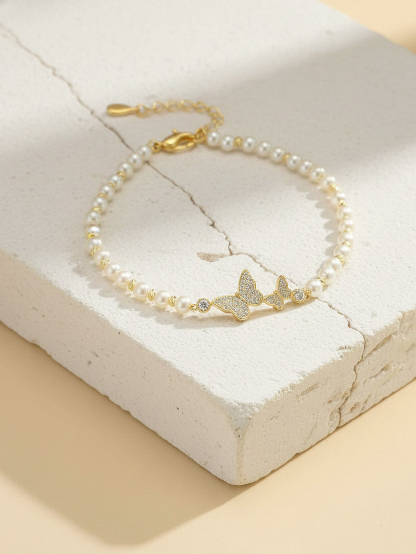 Pearl Flutter Dreams Bracelet
