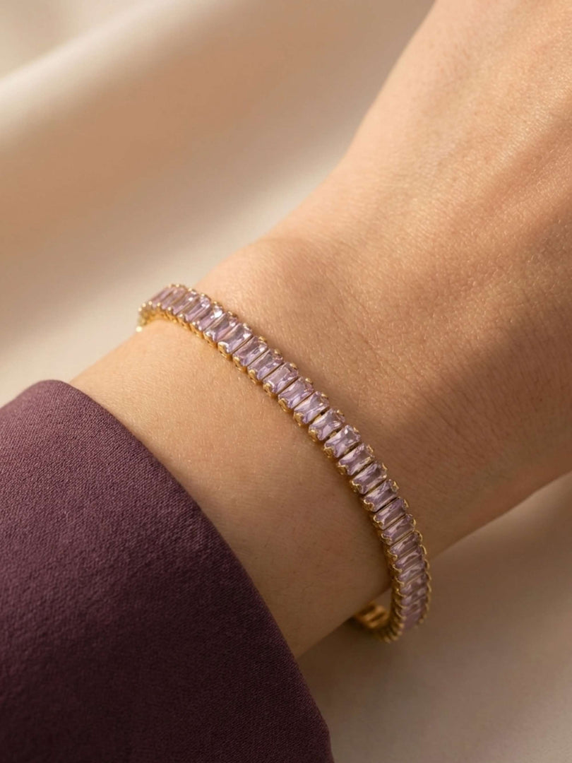 Amethyst Aura Bracelet