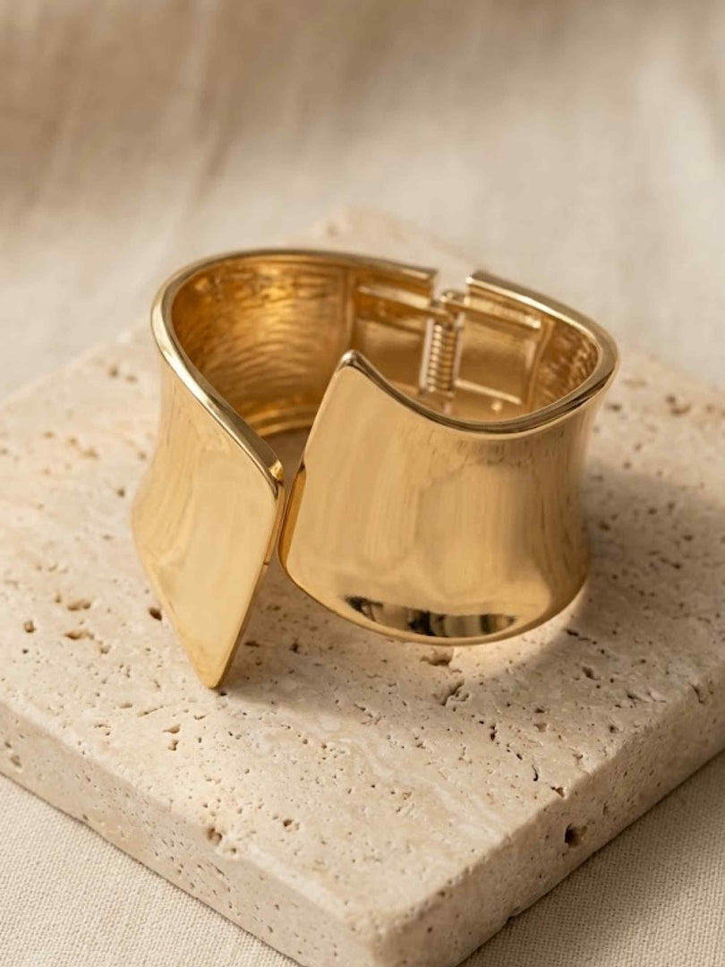 Aurelia Statement Flare Cuff Bracelet