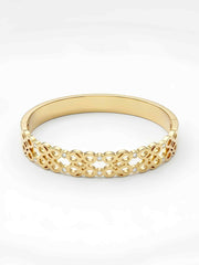 Infinity Crystal Lattice Bangle