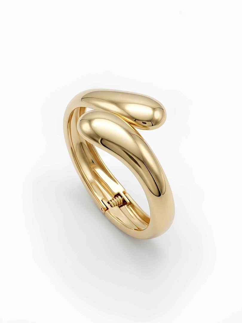 Teardrop Sculpted Cuff Bracelet