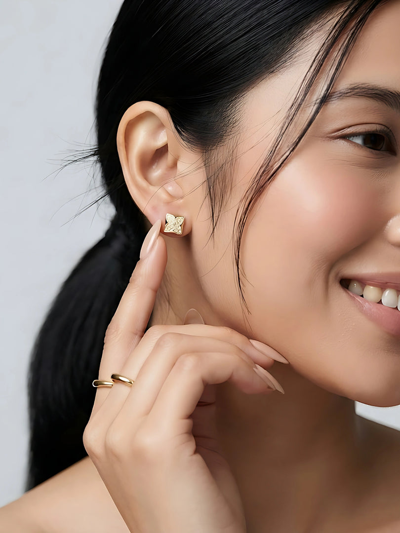 Celestial Stud Earrings