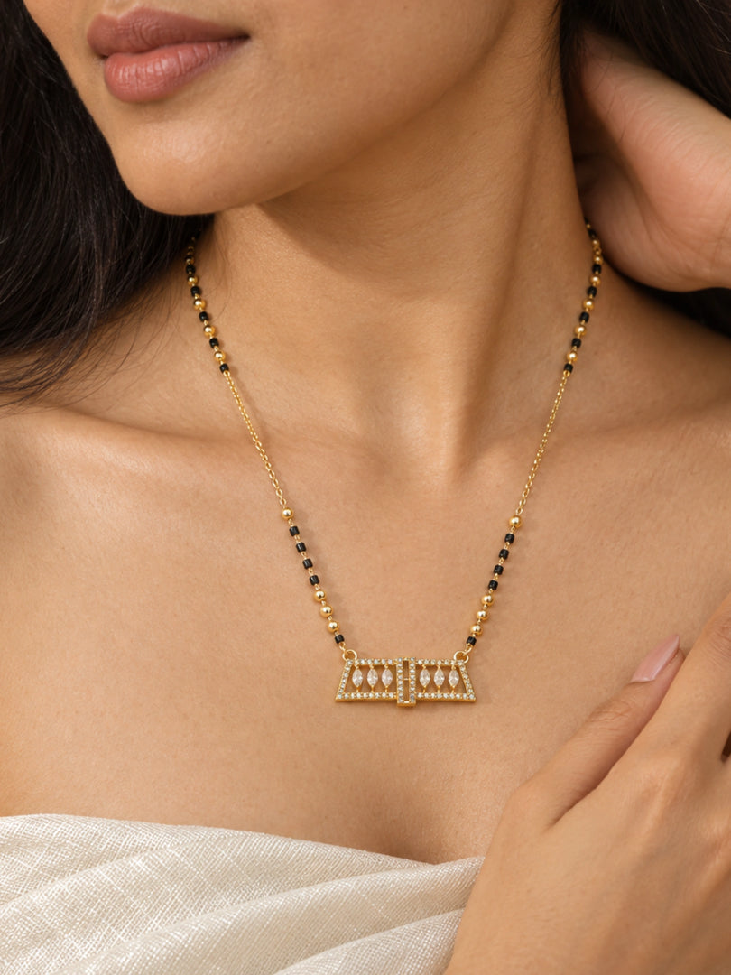 Crystal Harmony Mangalsutra