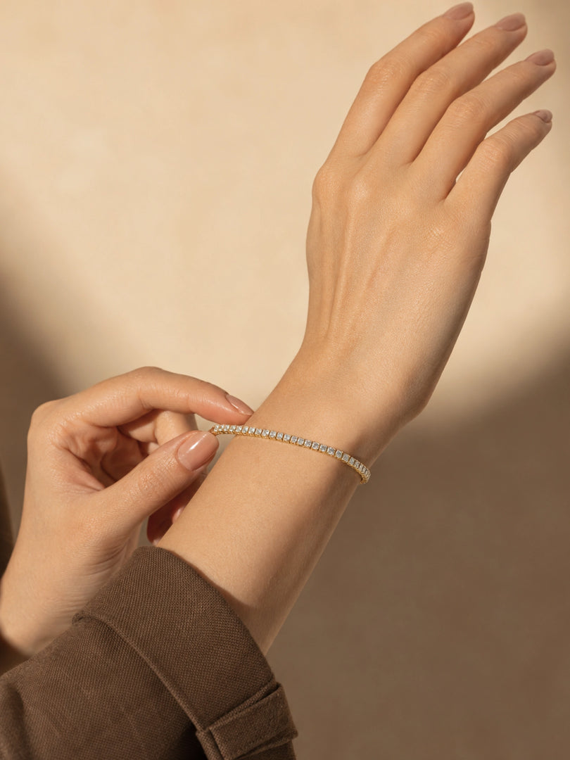 Celeste Tennis Bracelet