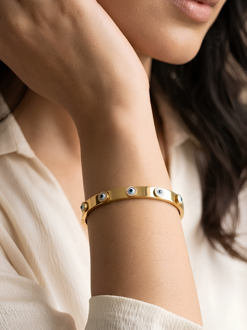 Auralis Evil Eye Bangle