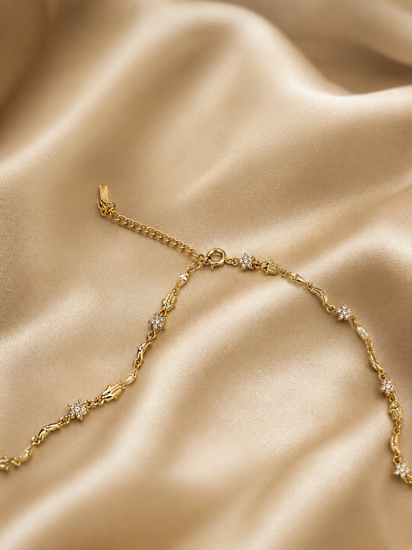 Celestial Harmony Charm Necklace