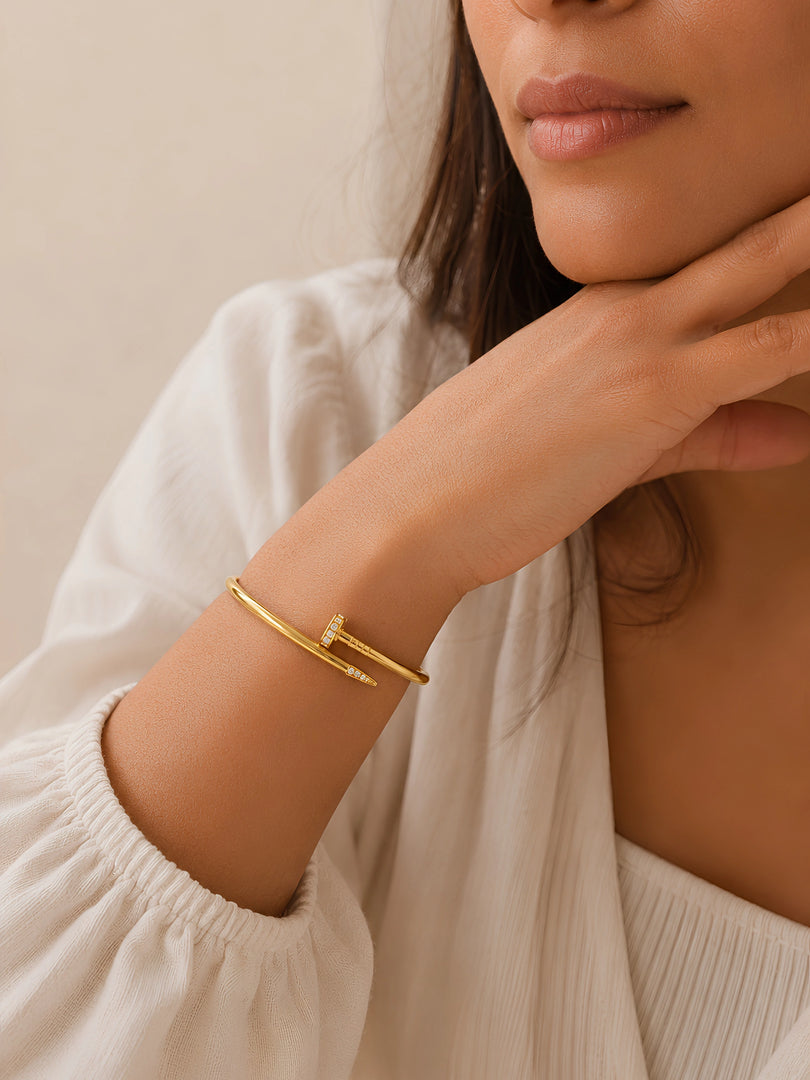 Aurelia Nail Luxe Open Bangle