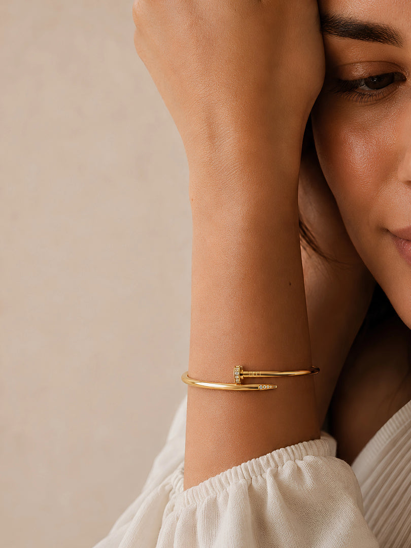 Aurelia Nail Luxe Open Bangle