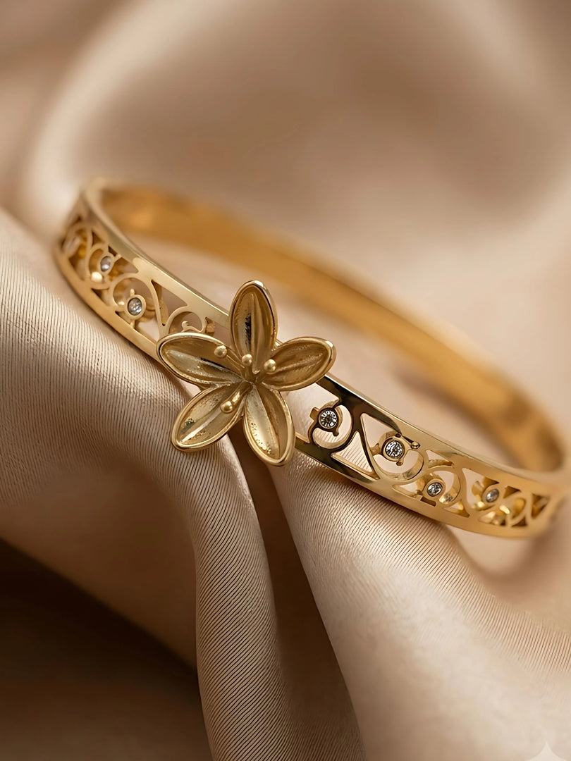 Bloom Vine Crystal Bracelet