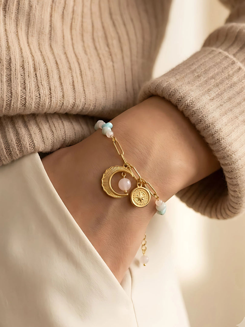 Celestial Charm Beaded Bracelet