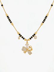 Amulya anti-tarnish 18K gold-plated mangalsutra by Neelora