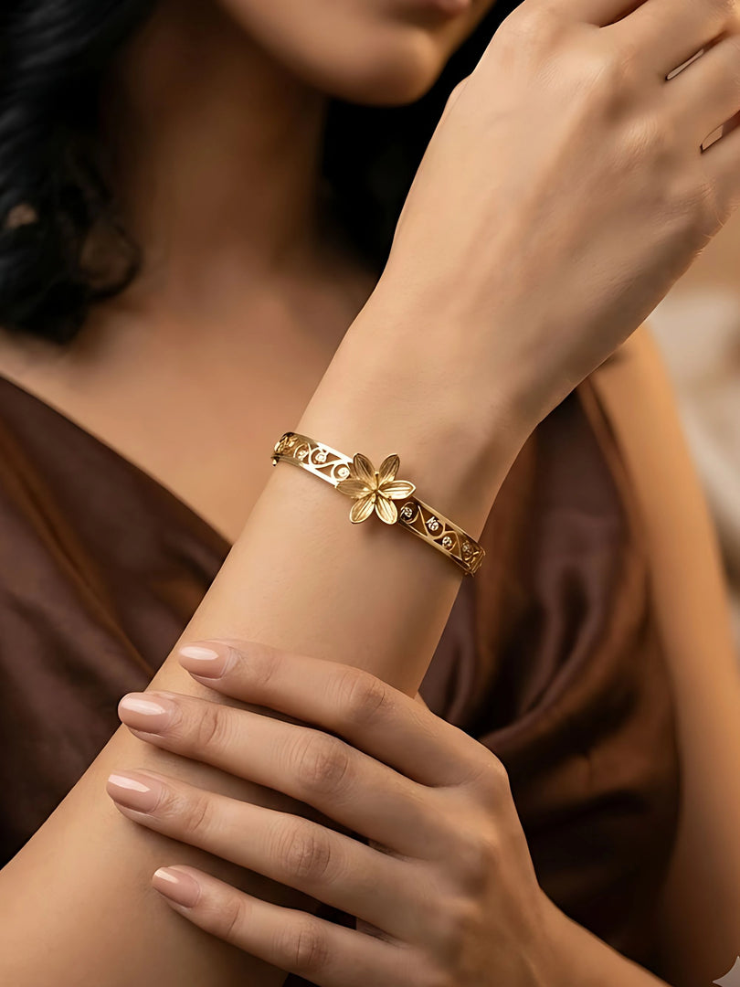 Bloom Vine Crystal Bracelet