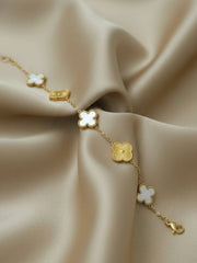 clover bracelet anti tarnish