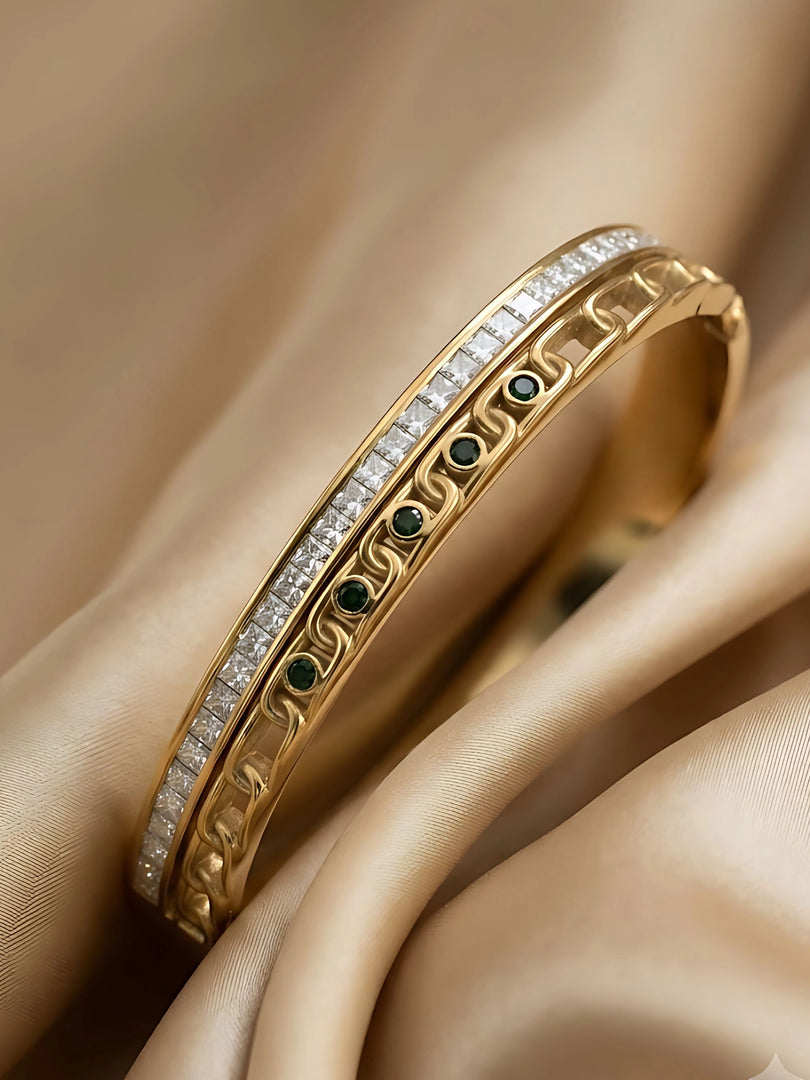 Emerald Royale Crystal Bracelet