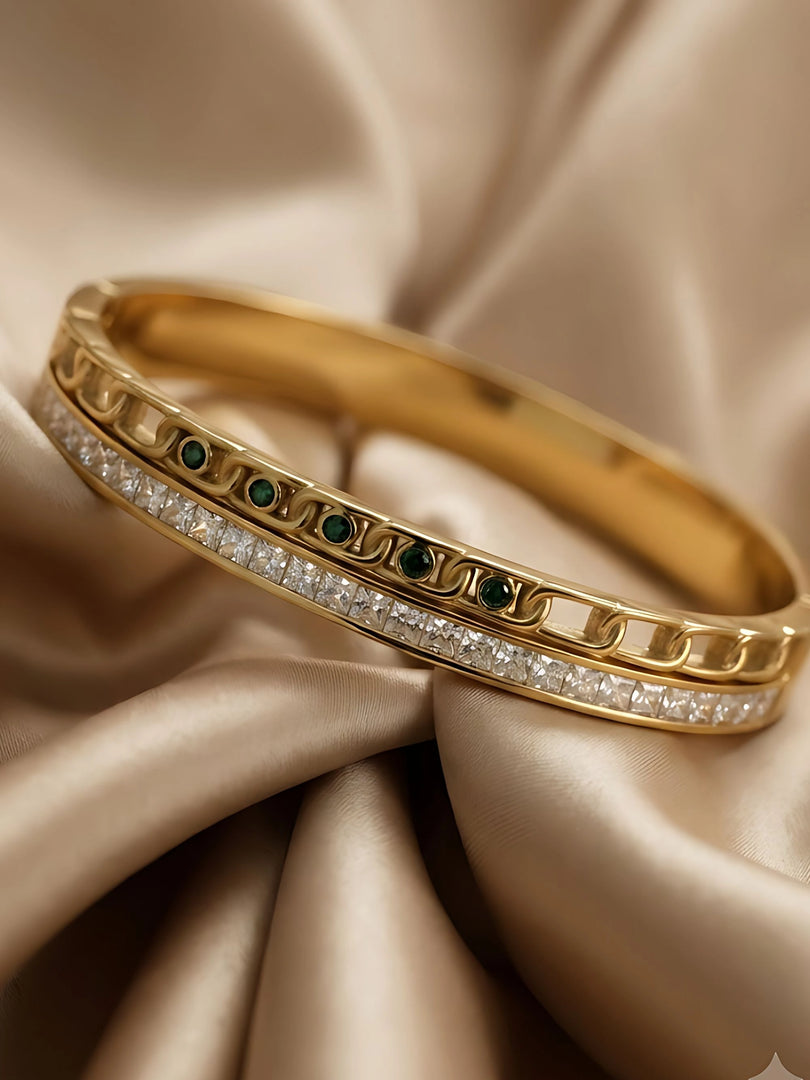 Emerald Royale Crystal Bracelet