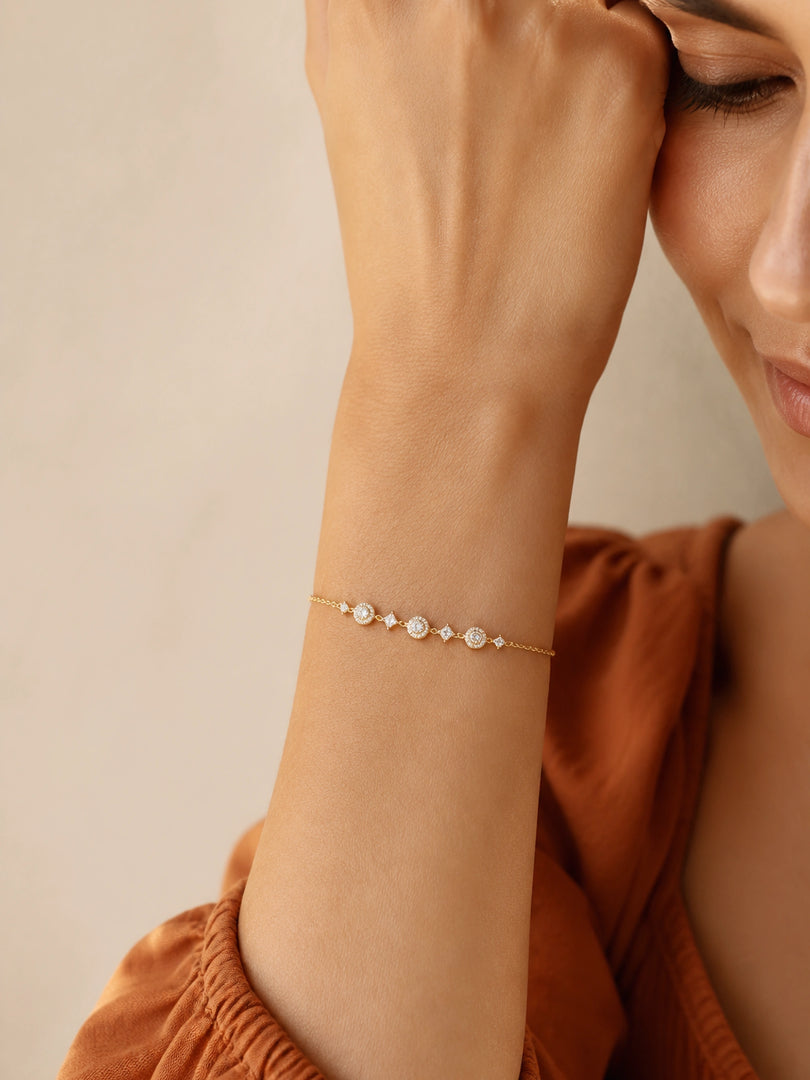 Celestia Radiance Tennis Bracelet