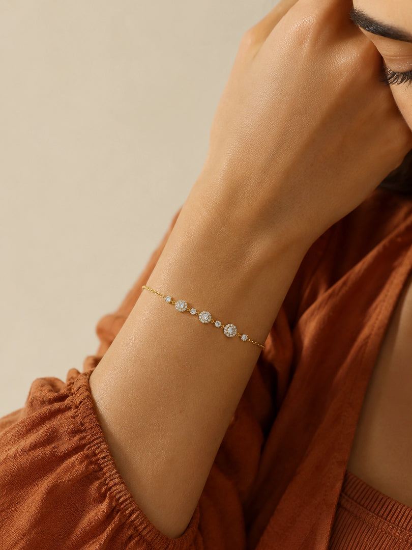 Celestia Radiance Tennis Bracelet