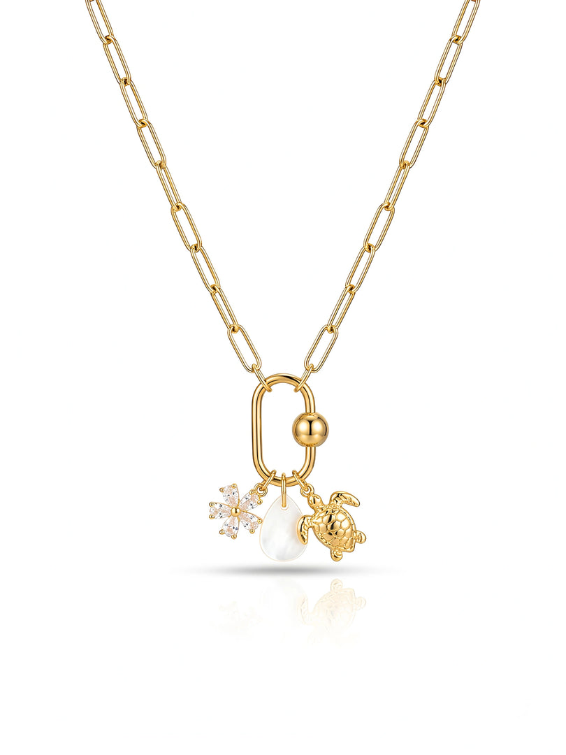 Isla Charm Link Necklace