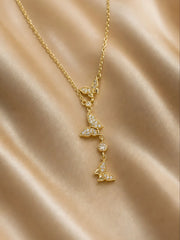 Butterfly Cascade Necklace