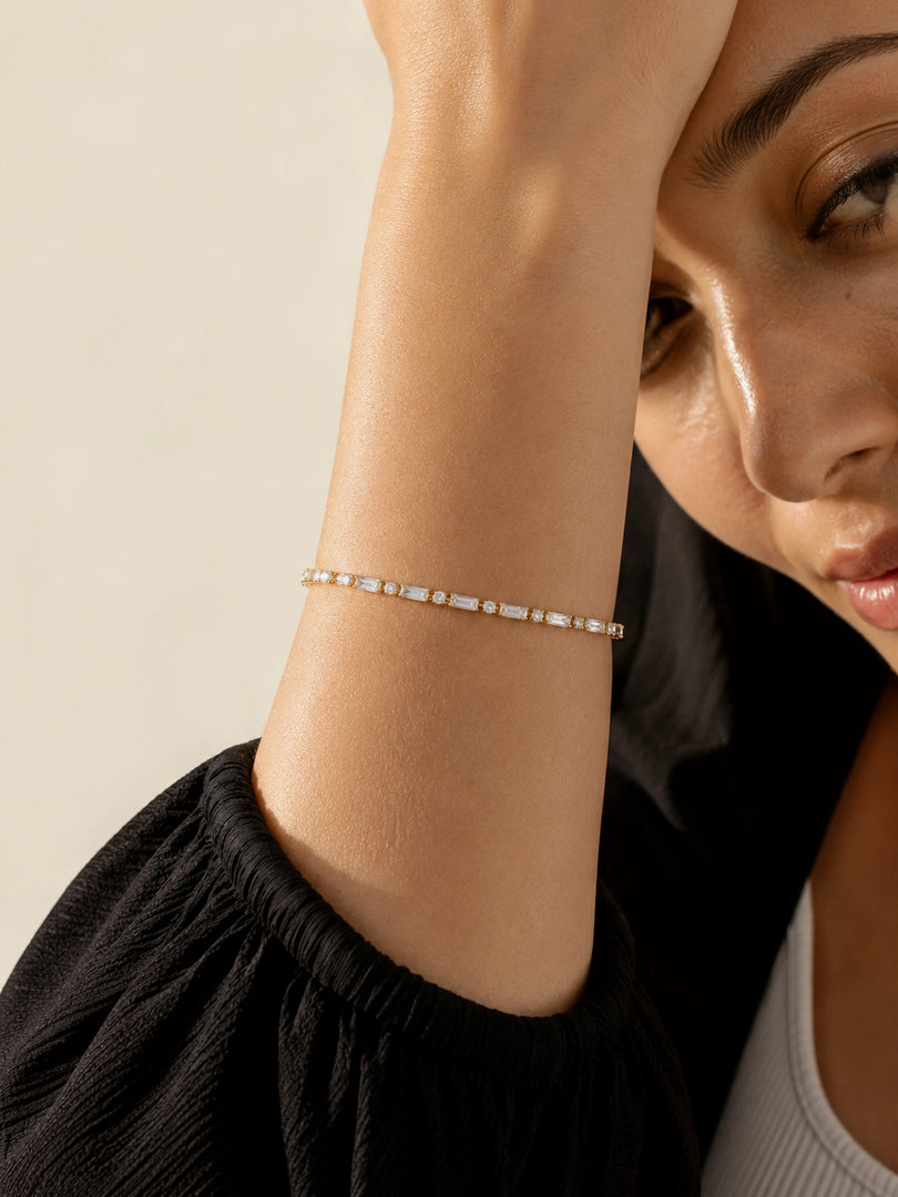 Eternal Baguette Tennis Bracelet