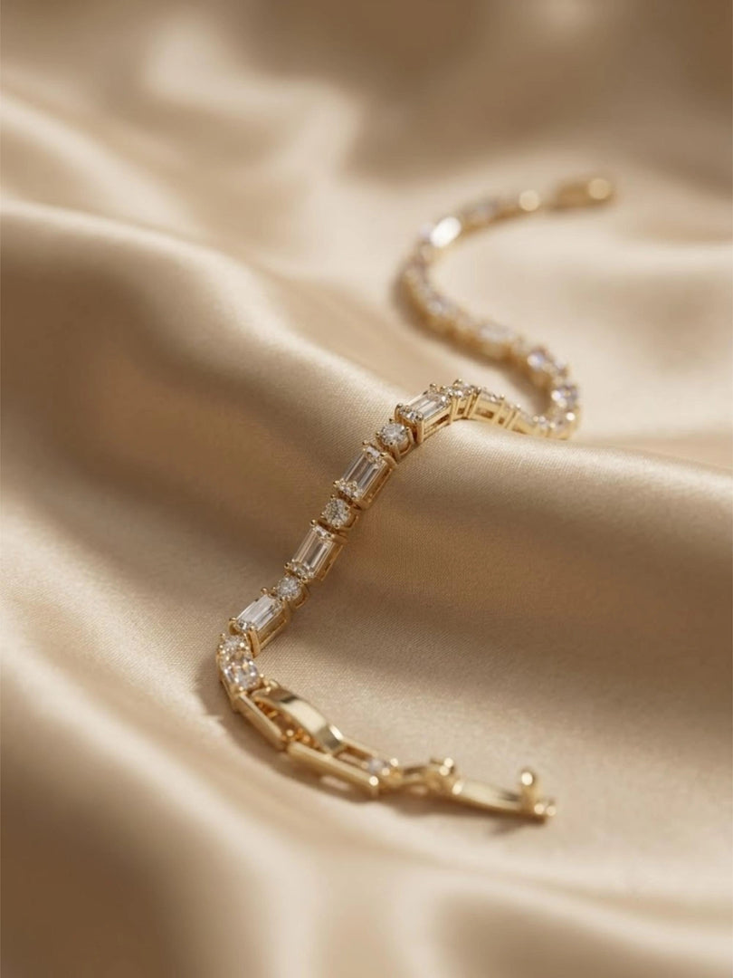 Eternal Baguette Tennis Bracelet