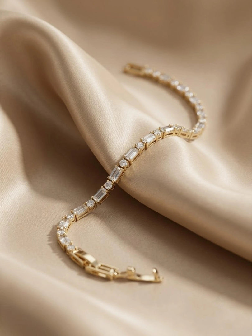 Eternal Baguette Tennis Bracelet
