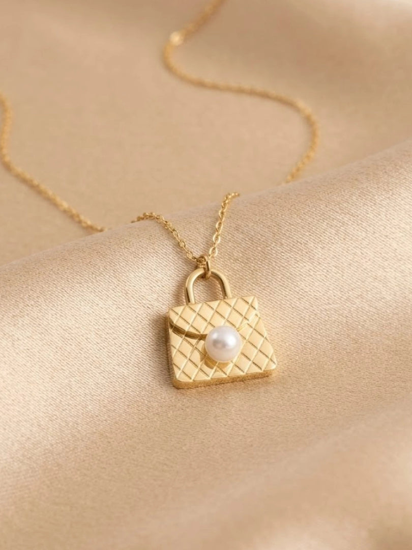 Handbag Charm Necklace