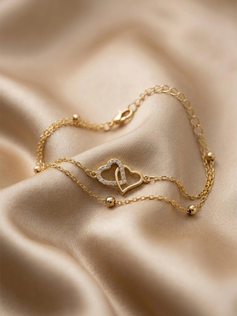 Heartbound Pave Bracelet